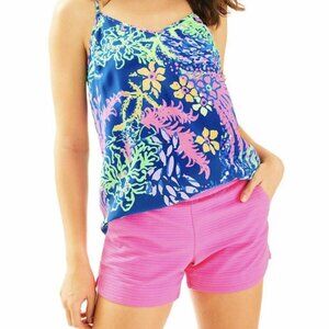 Lilly Pulitzer Adie Shorts Pink Fusion Size 6
